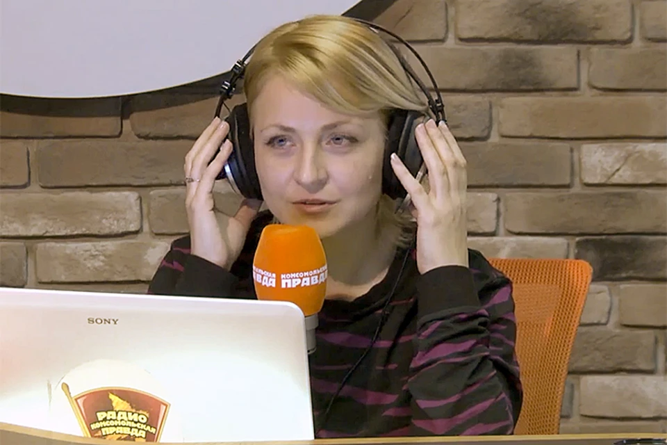 Евгения Чудновец в гостях у Радио «Комсомольская правда»