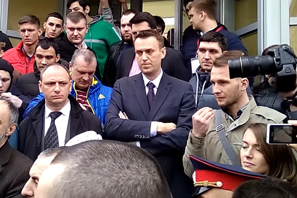 Алексей Навальный в Волгограде.