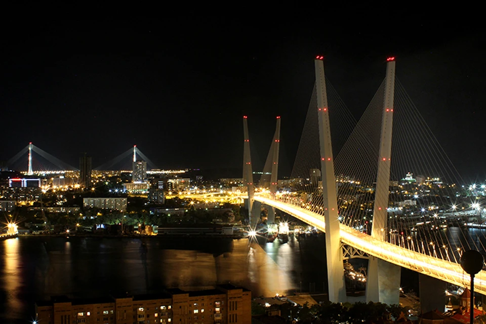 Золотой мост - визитная карточка Владивостока