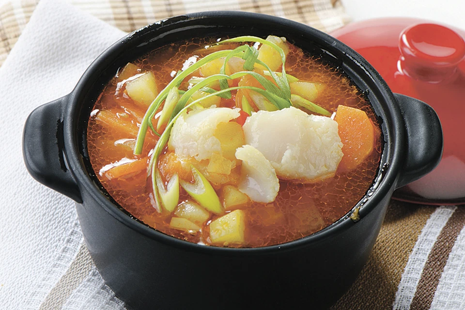 Острый томатный суп с имбирем Фото: фотобанк Лори, Fotolia/PhotoXPress.ru.