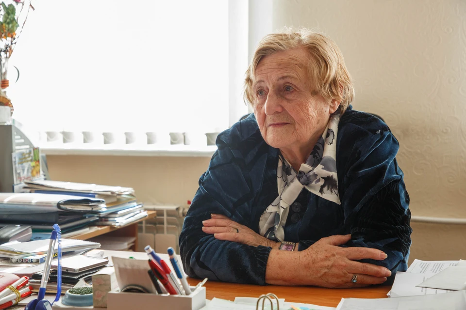 Елена Сергеевна пережила в Ленинграде первую, самую трудную блокадную зиму.