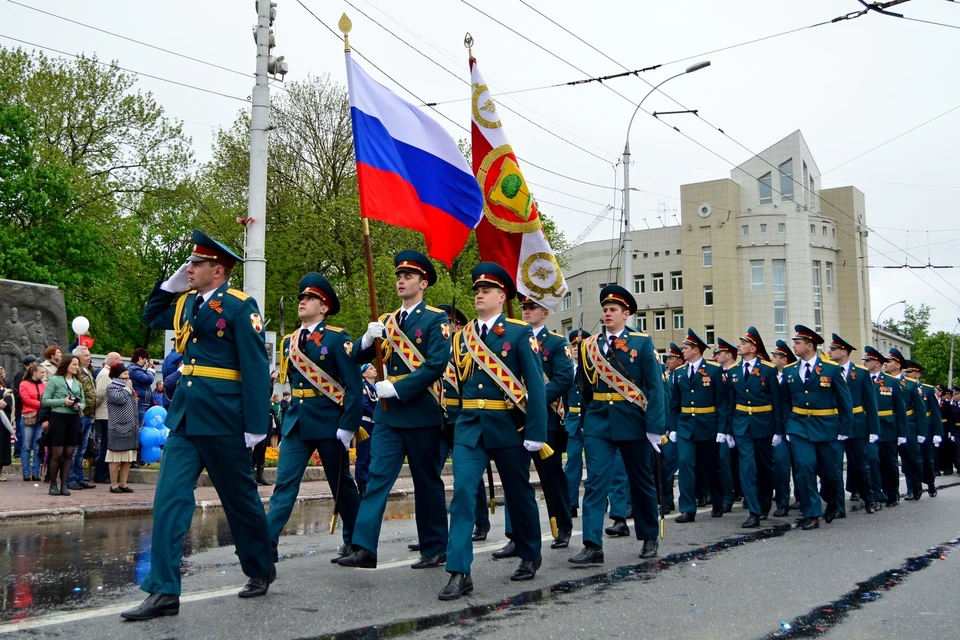 Парад Победы в Липецке