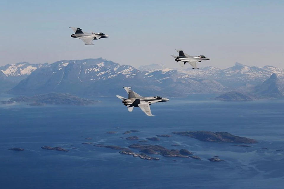 В Лапландии стартуют военные учения под кодовым названием Arctic Challenge Exercise с участием Финляндии, Норвегии и Швеции. Фото: Yle