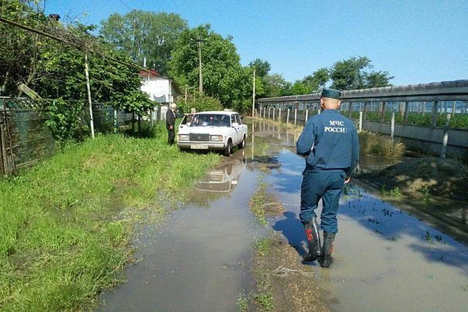 Курганинск наводнение фото