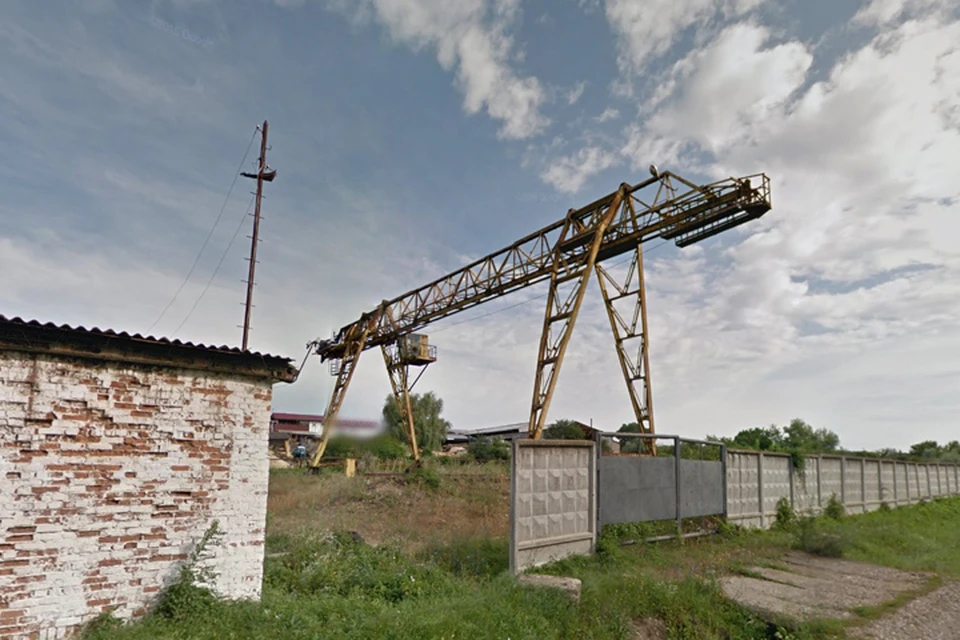 Тот самый кран, откуда сорвалась девочка Фото: скриншот www.google.ru/maps/