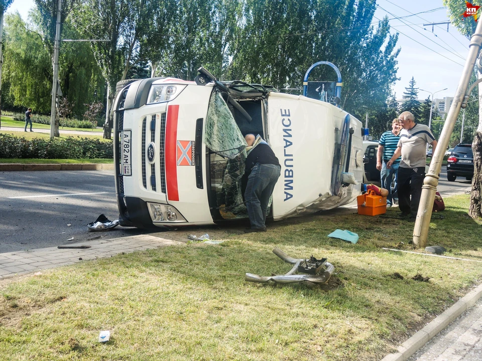 Ребенка везли в реанимацию