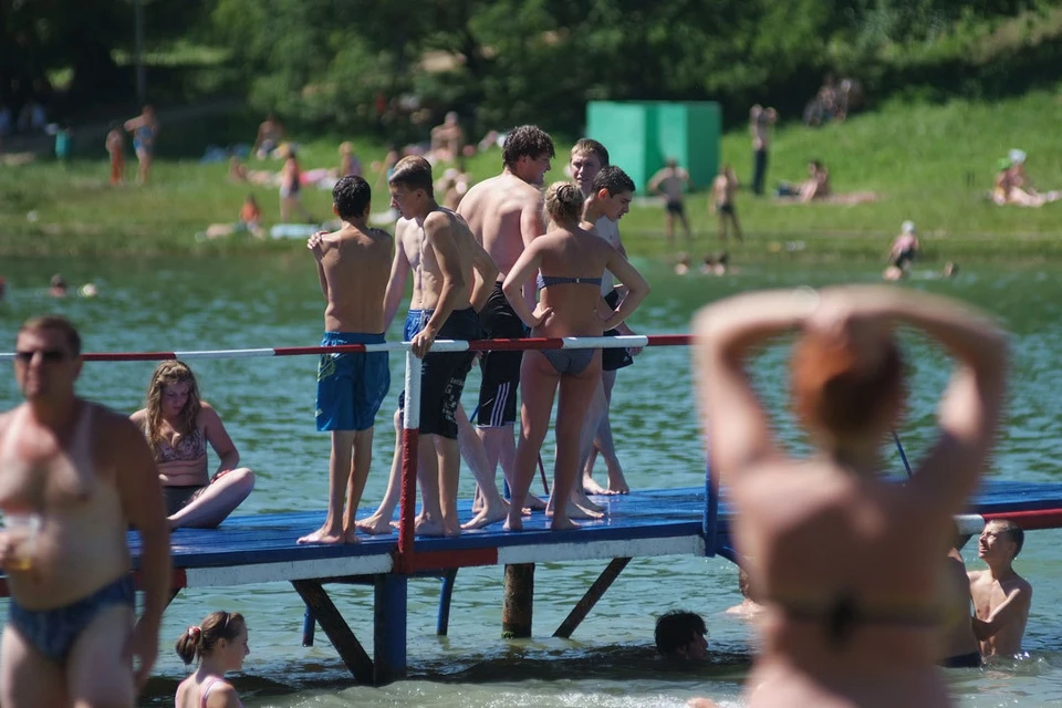 В Комсомольском озере Ставрополя официально разрешили купаться