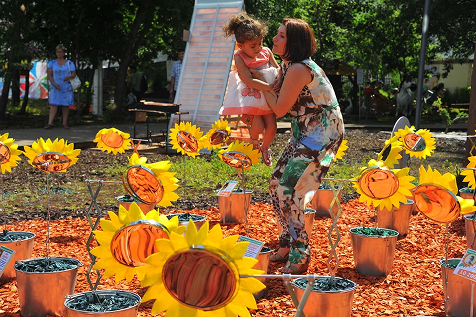 В этом году организаторы знаменитого фестиваля садов и цветов Moscow Flower Show подготовили большое количество развлечений для маленьких посетителей