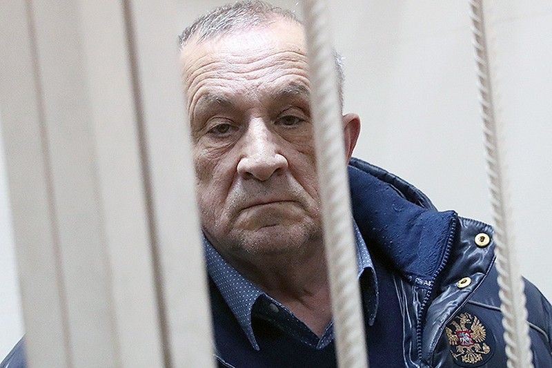 Бывший глава Удмуртской Республики Александр Соловьев в Басманном суде. ФОТО Станислав Красильников/ТАСС
