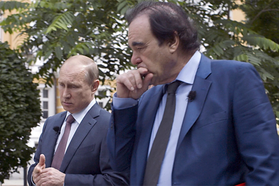 Кадр из фильма Оливера Стоуна "Путин".