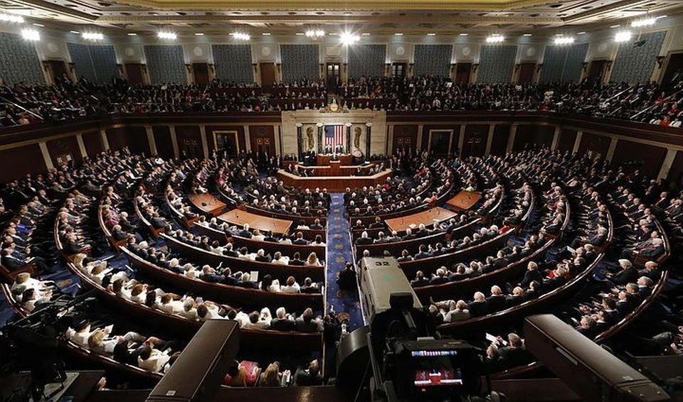 Заседание Палаты представителей Конгресса США