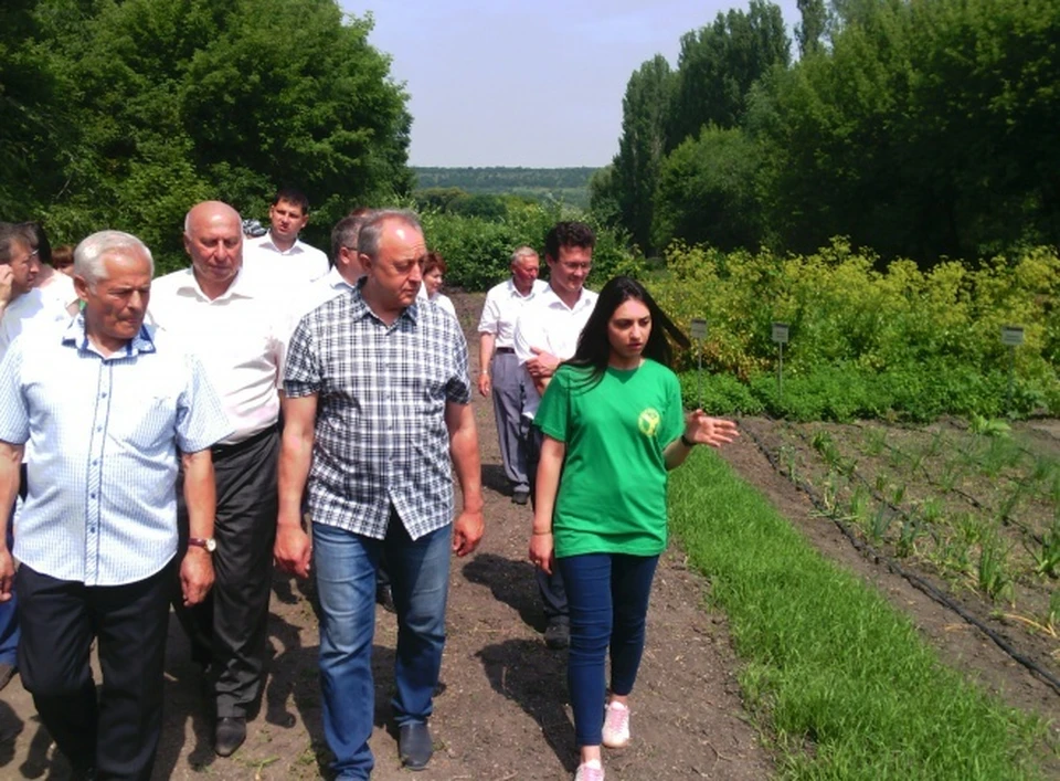 Для Валерия Радаева провели экскурсию по Королькову саду.