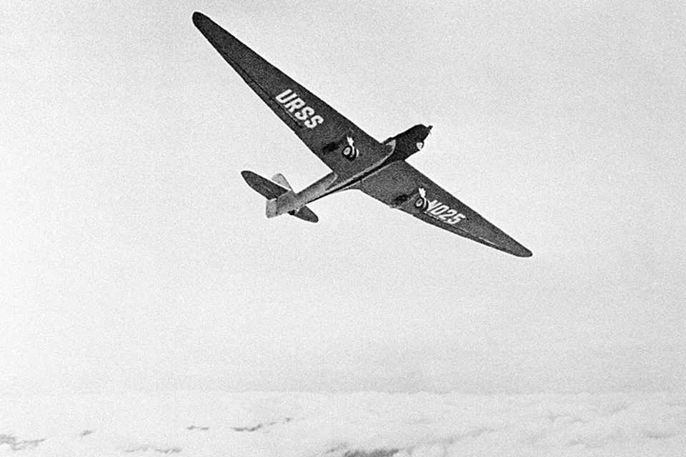 Вылетели 5 августа 1935 года на самолете АНТ-25 конструкции Туполева