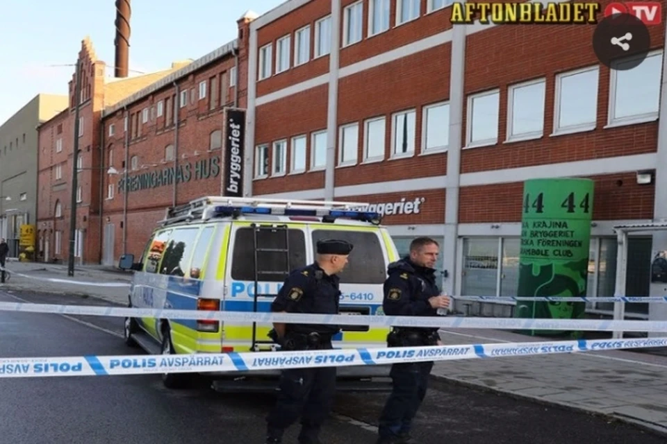 В доме профсоюзов в шведском Мальме в воскресенье утром произошла стрельба