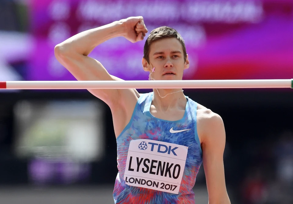 Данил Лысенко - вице-чемпион мира в прыжках в высоту.
