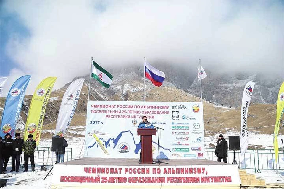 Этой зимой в Ингушетии впервые прошел чемпионат России по альпинизму. Фото: пресс-служба главы РИ