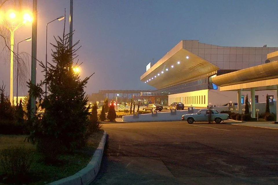 Это - международный аэропорт Кишинева.