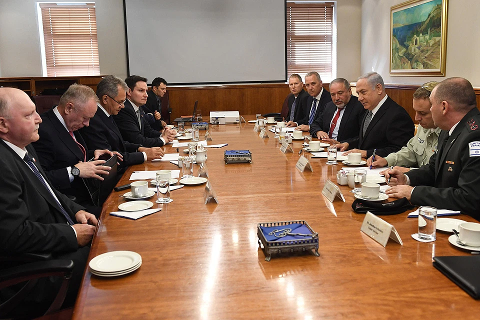 Переговоры делегации Министерства обороны РФ в Израиле. ФОТО Хаим ЦАХ