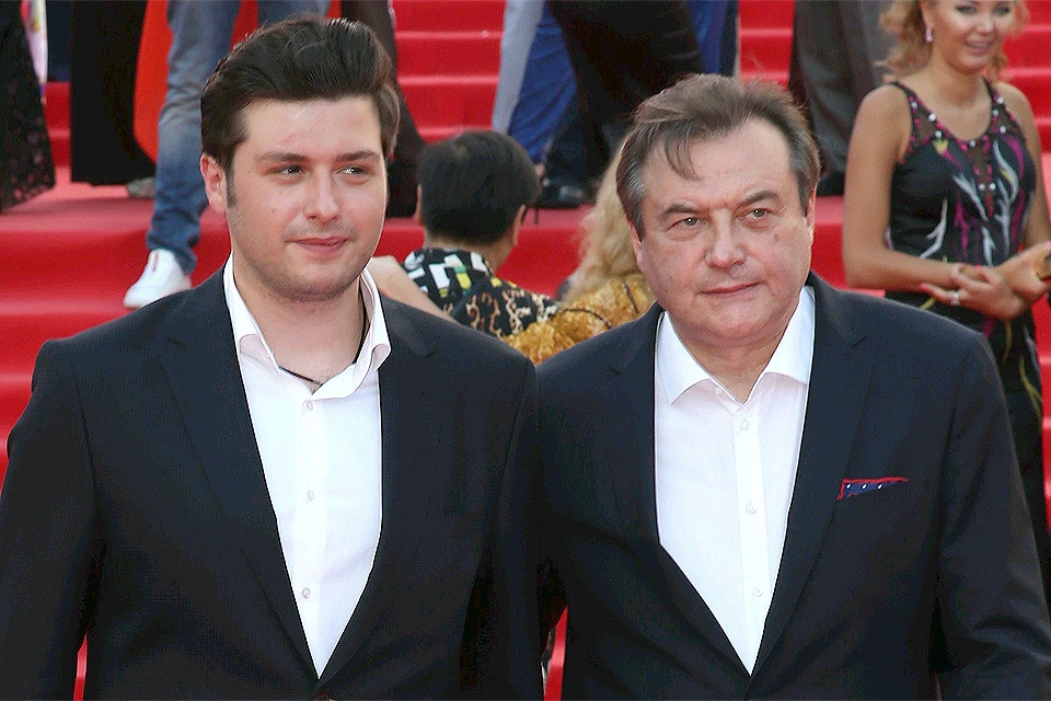 Режиссер Алексей Учитель (справа) с сыном Ильей.