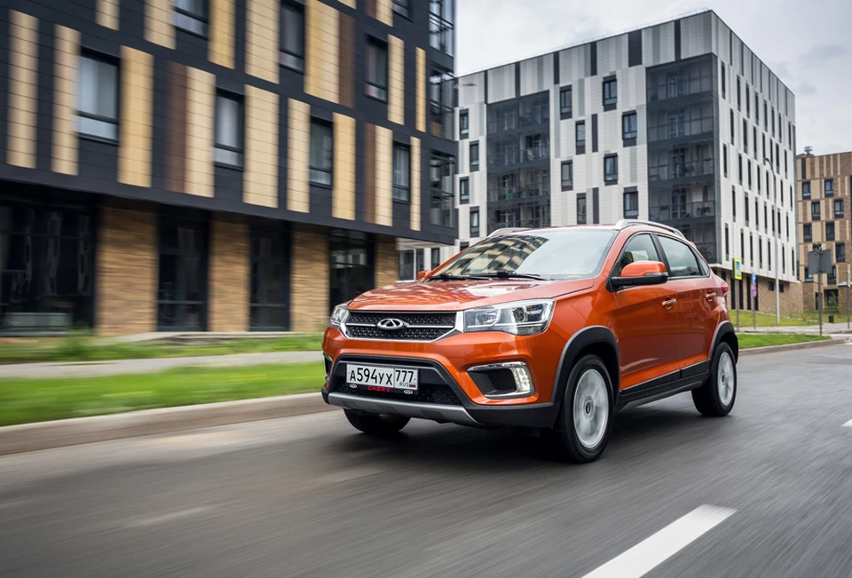 CHERY TIGGO 2 – спортивный внешний вид современного кроссовера. Фото: Волга-Раст.