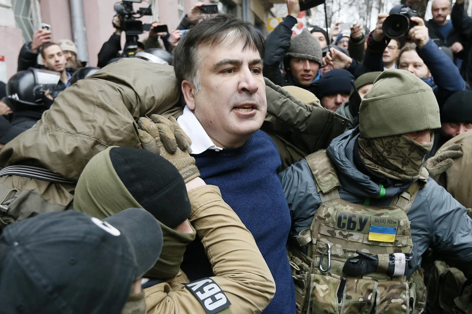 У задержанного на Украине Саакашвили нашлись защитники в Верховной Раде.