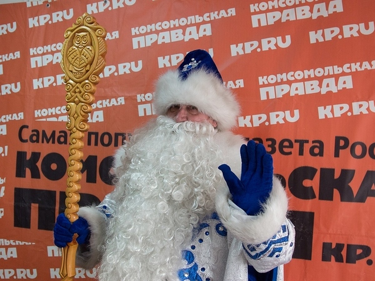 Дед Мороз Готовится К Новому Году