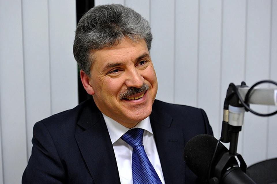 Павел Грудинин, кандидат в Президенты РФ