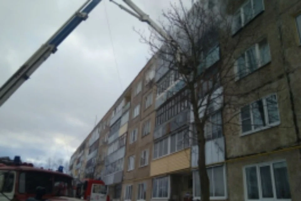 При пожаре в Рыбинске пострадали три человека.