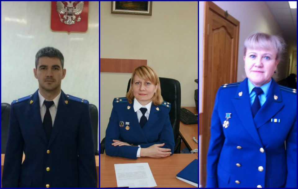 На фото (слева направо): помощник прокурора Салавата Эдуард Бакеев, старший помощник прокурора РБ Галина Сазонова, старший помощник прокурора Калининского района Розалия Петрова.