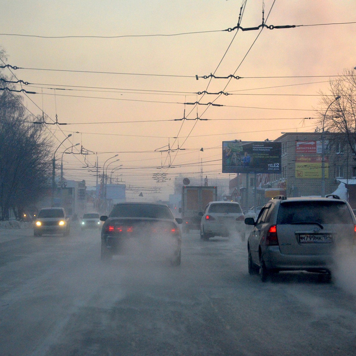 Автомобилисты устраивают в Новосибирске экологическую катастрофу - KP.RU