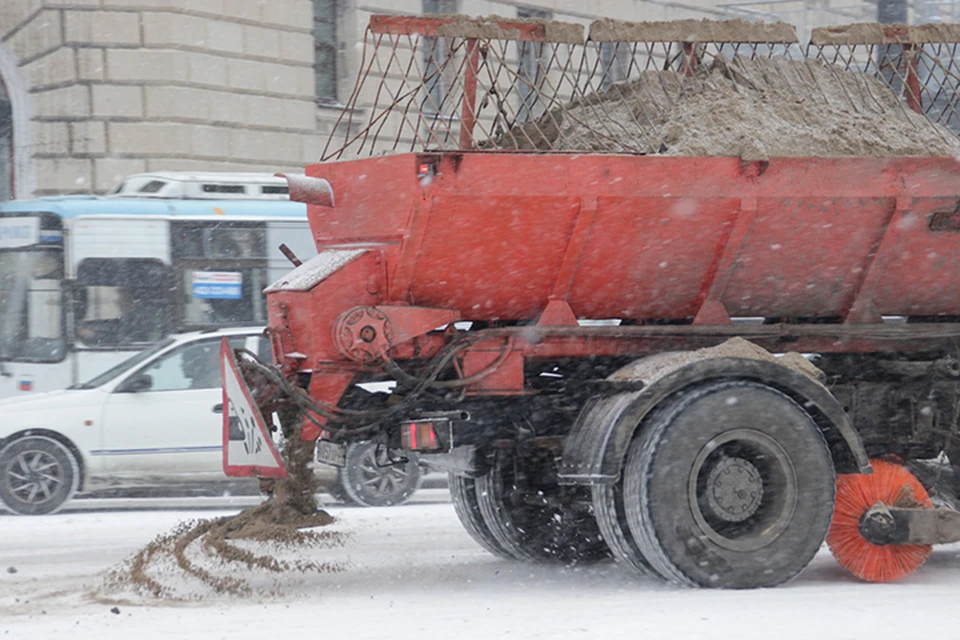 Весна не пришла: На Хабаровск обрушился снег и сильный ветер