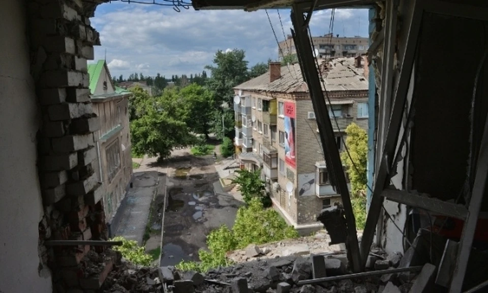 Поселок Трудовские опять под мощным обстрелом. Фото: facebook.com