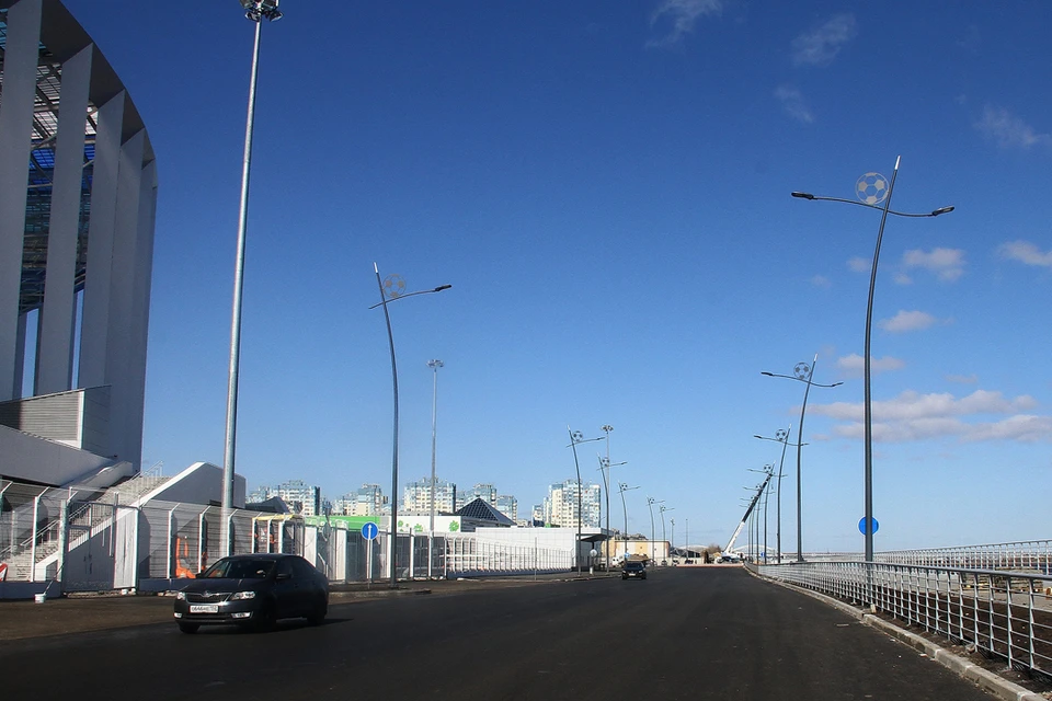 В день второго тестового матча на стадионе в Нижнем Новгороде 28 апреля 2018 года будет изменено движение транспорта в городе.