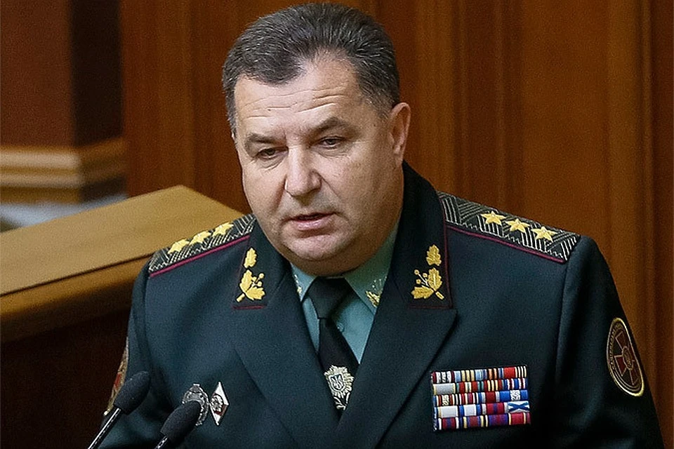 Министр обороны Украины Семен Полторак