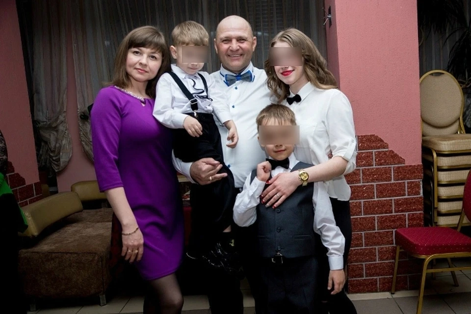 У 51-летнего Андрея Слепнева из Шелехова красавица-жена и трое детей. Фото: соцсети