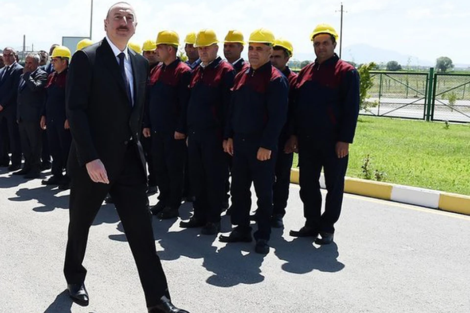 Ильхам Алиев торжественно открыл так называемый Южный газовый коридор. Фото: Пресс-служба президента Азербайджана