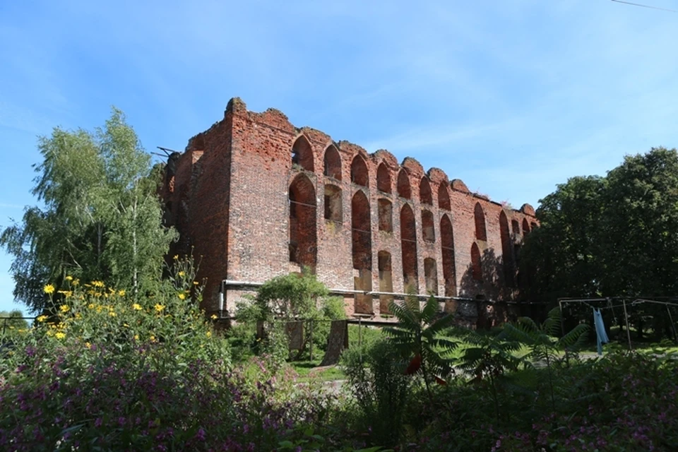 Замок Рагнит построен еще в XIII веке.