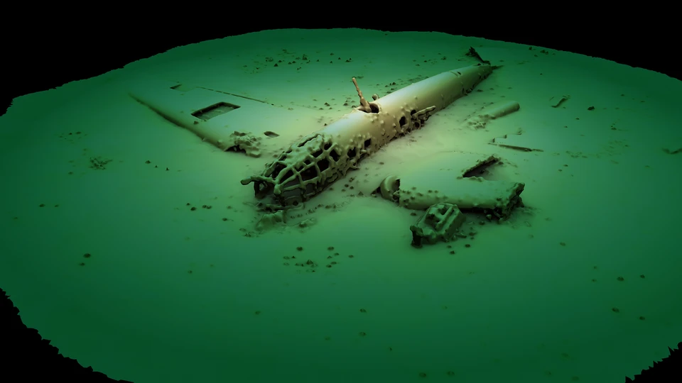 Разработчики не только создали уникальную реконструкцию бомбардировщика, но и паспортизировали объект/Фото: экспедиция "Нептун"