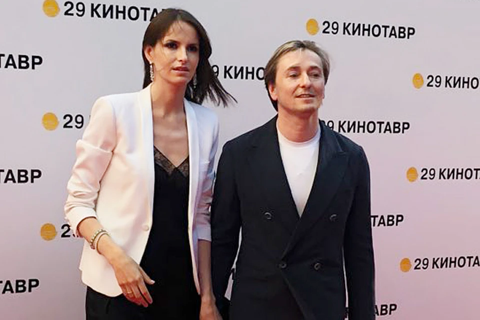 Сергей Безруков с женой режиссером Анной Матисон