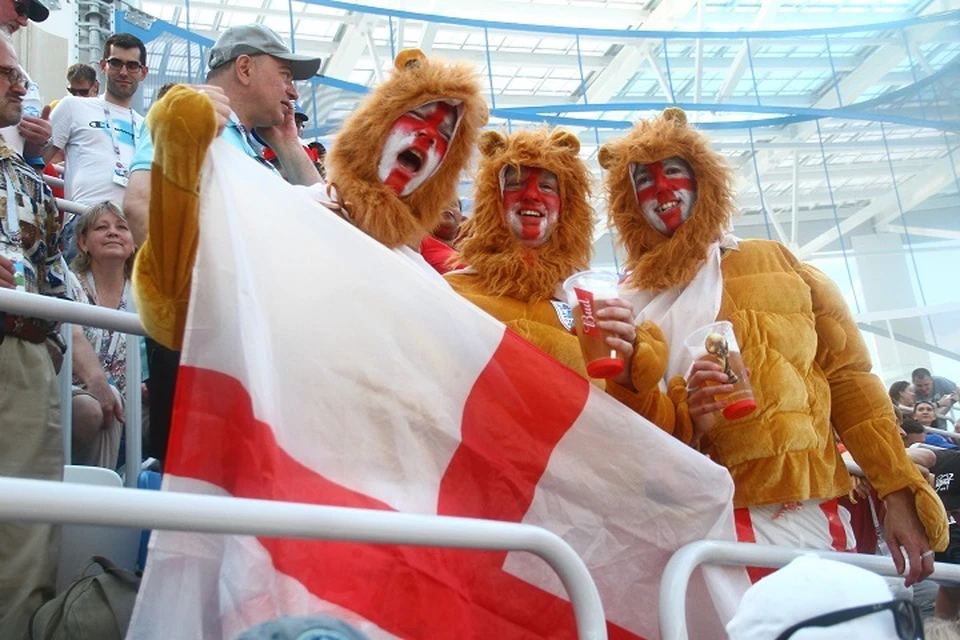 Сборная Англии победила сборную Панамы с разгромным счетом 6:1