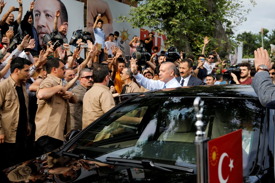 Нынешний турецкий лидер Реджеп Тайип Эрдоган