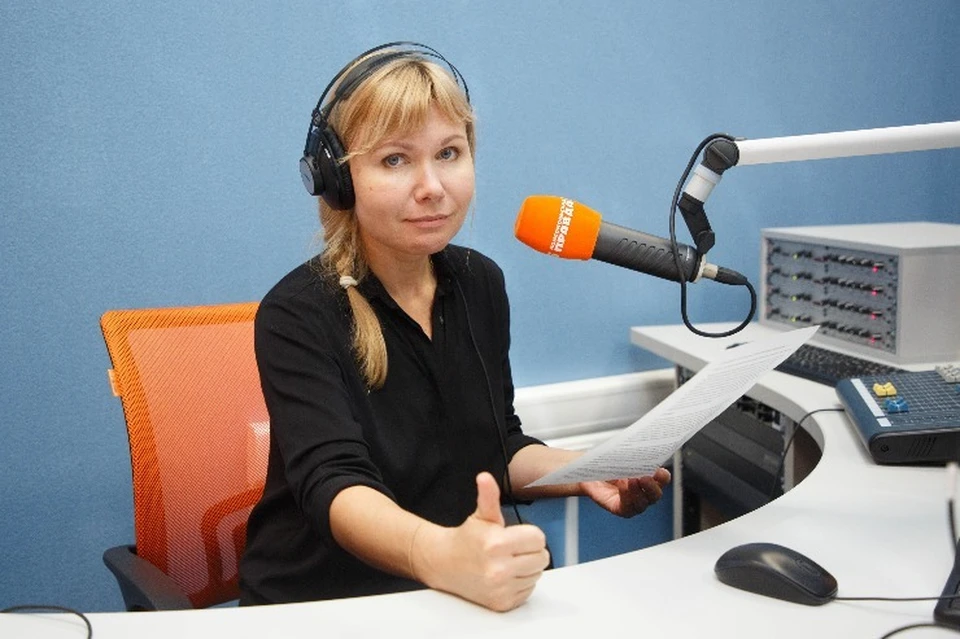 студия радио "Комсомольская правда в Петербурге"