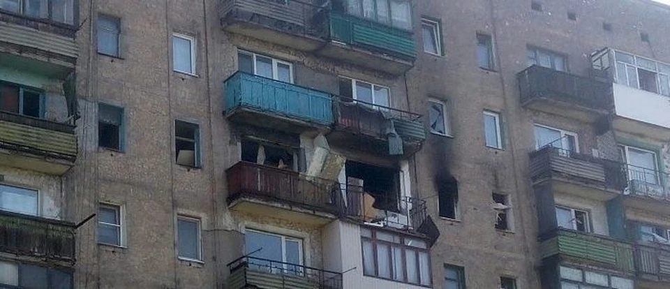 Взрыв произошел на 7-ом этаже дома-малосемейки. Фото: vk.com/bp_dn