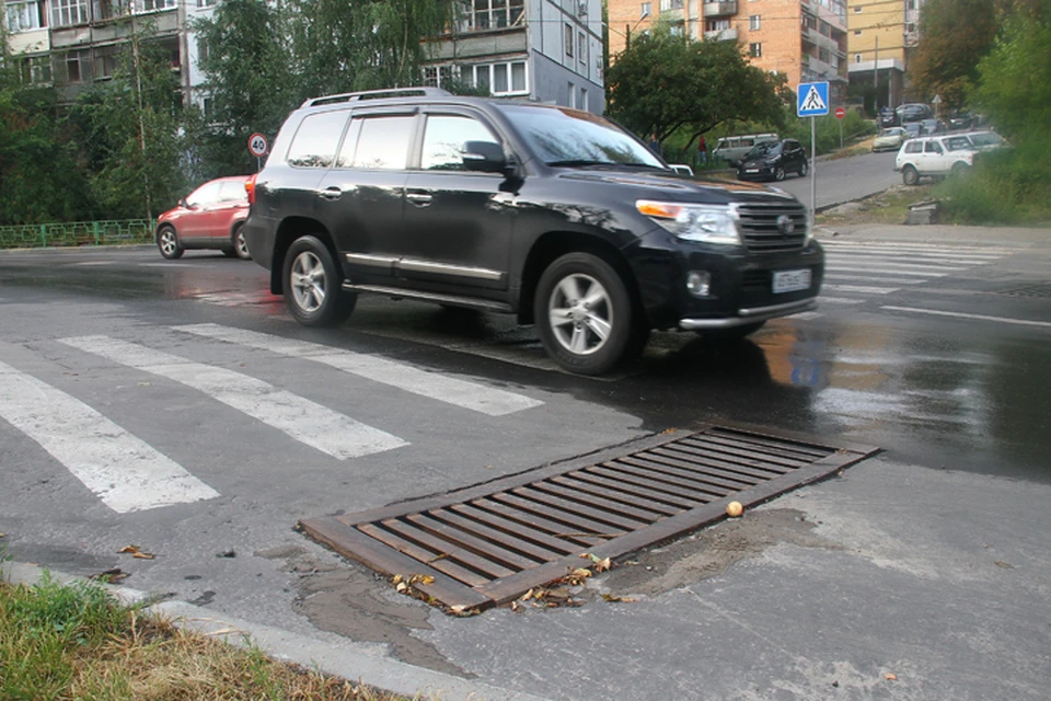 Лужа на улице Ковалихинской в Нижнем Новгороде исчезла