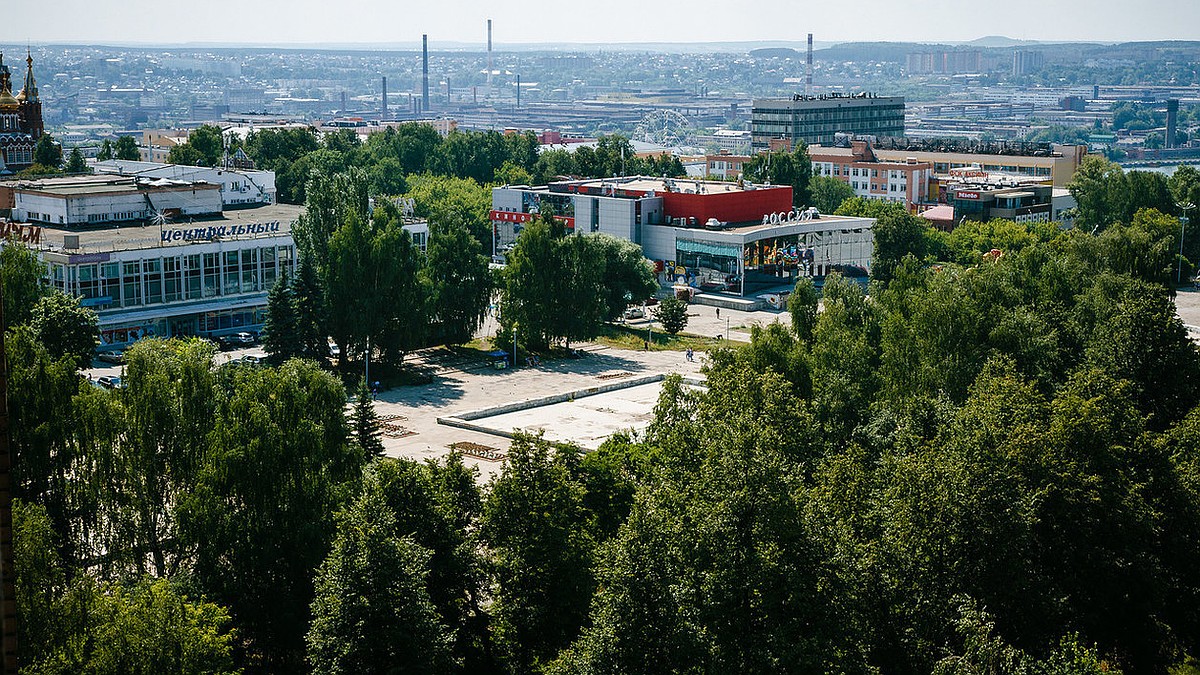 Реконструкция Центральной площади в Ижевске: сохранится ли березовый сквер?  - KP.RU