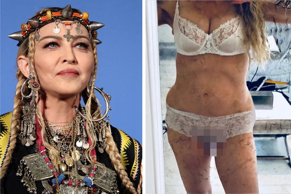 Мадонна шокировала поклонников откровенным снимком. Фото: Инстаграм.