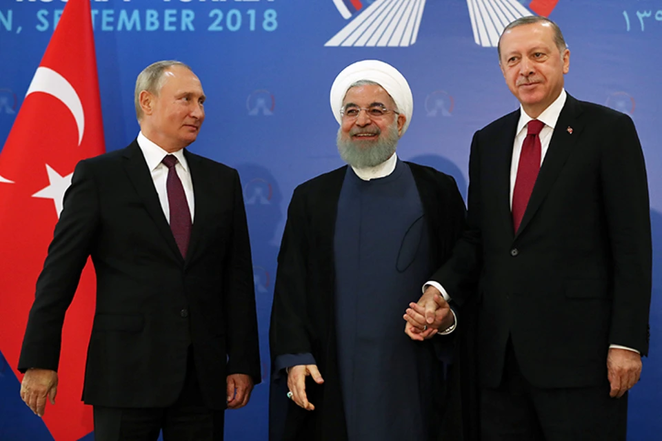 Очередной саммит с участием президентов России, Турции и Ирана состоялся в Тегеране