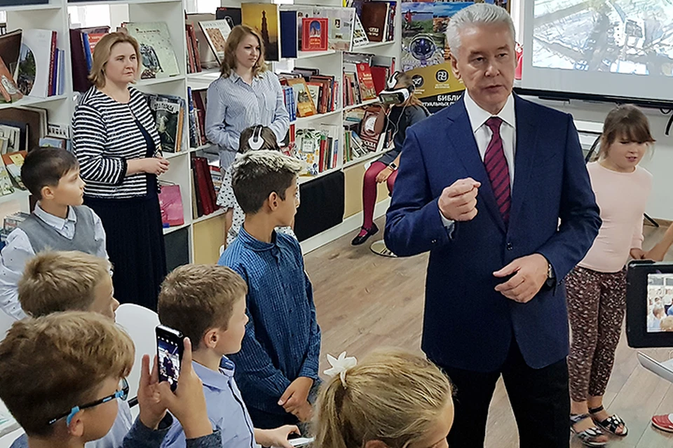 Мы правильно делаем, что модернизируем библиотеки, - сказал мэр Москвы Сергей Собянин