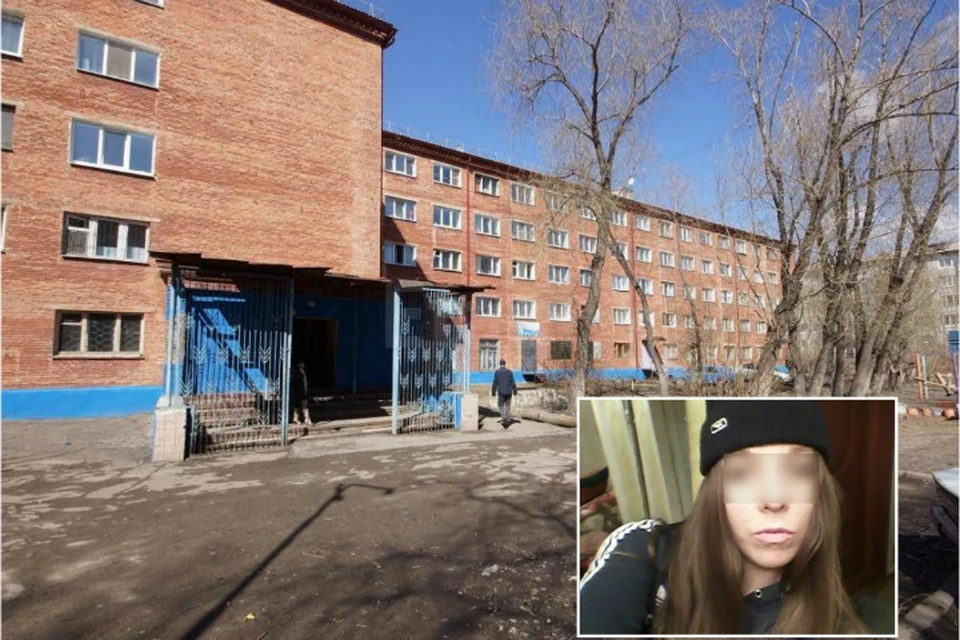 Инна вместе с мамой и сестрой живет в этом общежитии на окраине Омска. Места для новорожденной в тесной комнате, где они ютятся все вместе, просто нет.