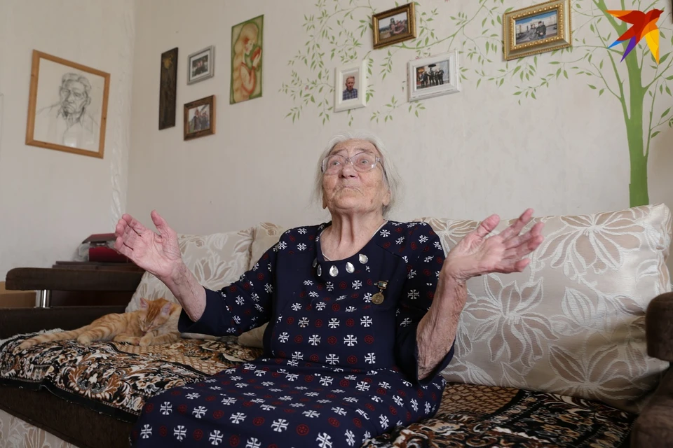 Сказочница Соломония Пылаева с радостью пообщалась с журналистами.